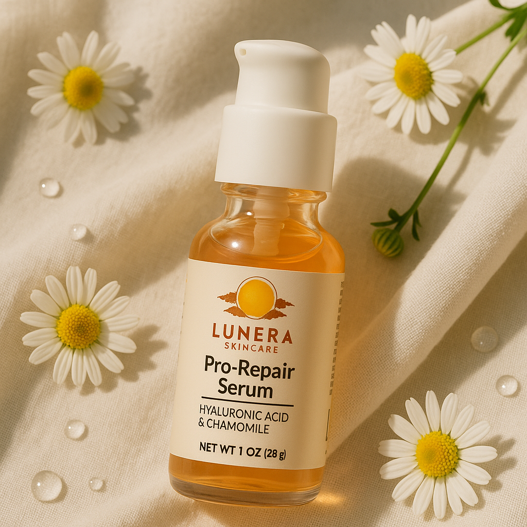 Lunera Skincare Anti-Aging Retinol & Vitamin C Serum Duo